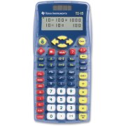 Texas Instruments TI-15 Explorer Elementary Calculator, Blue, 1 Each (Quantity)